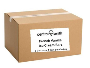 Case of French Vanilla Bars (8 Cartons per case, 4 bars per carton)