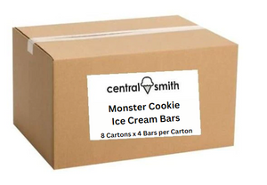 Case of Monster Cookie Bars (8 Cartons per case, 4 bars per carton)