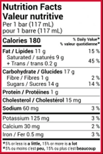 Case of Monster Cookie Bars (8 Cartons per case, 4 bars per carton)